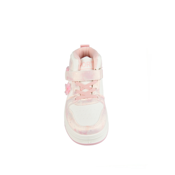 kids sneakers eco leather/textile pink 0161788
