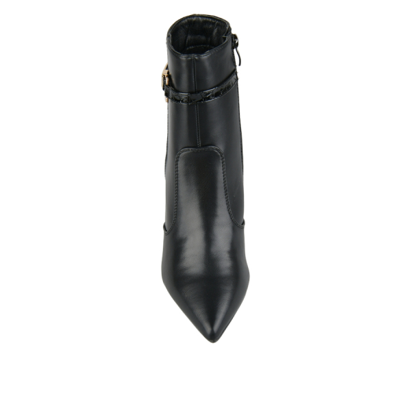 botine damă piele ecologică negru 0163223