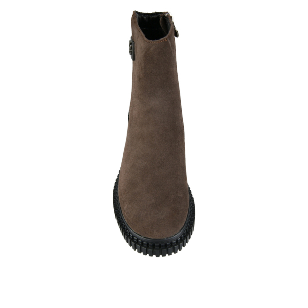 botine damă piele naturală maro 0163071