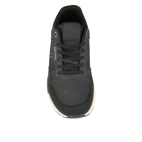 adidași bărbați piele ecologică negru 0162610