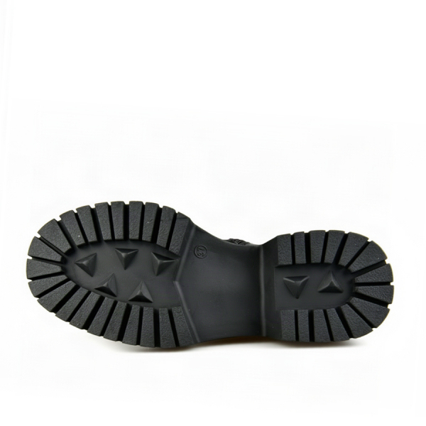 lady's boots genuin leather black 0162677