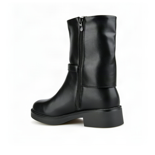 lady's boots synthetic leather black 0162479