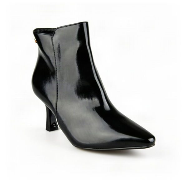 botine damă piele ecologică negru 0164206