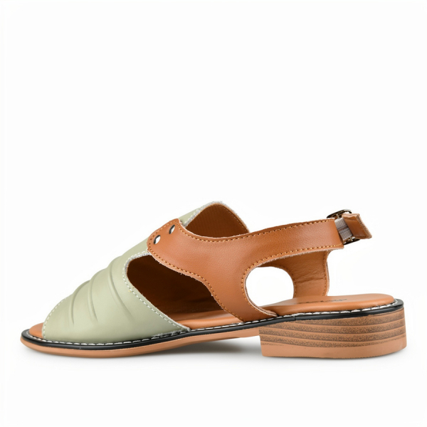 sandale damă piele naturală verde 0161989