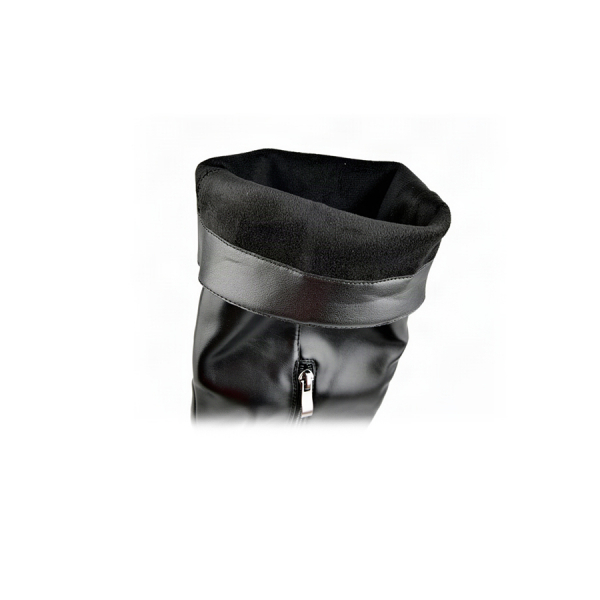 cizme damă piele ecologică negru 0162101