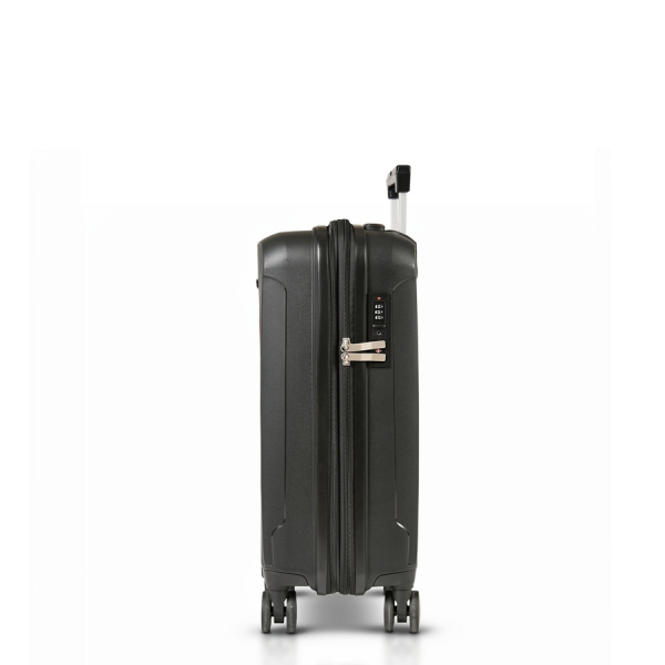 small suitcase polypropylene black 0161574