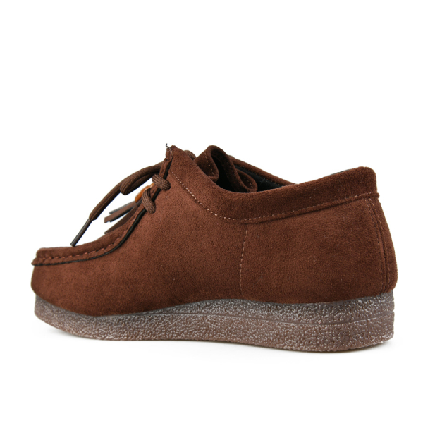 pantofi damă textil maro 0162321