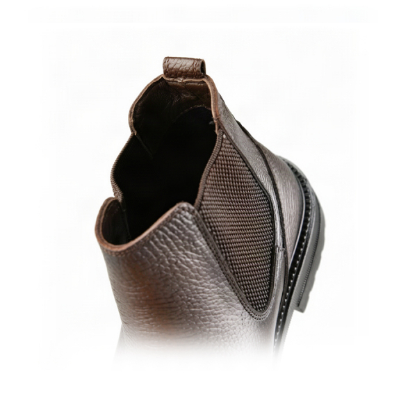 botine bărbați piele naturală maro 0164061