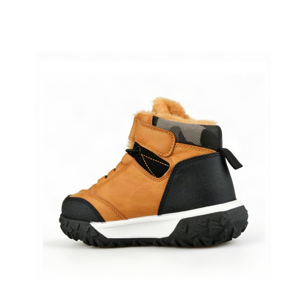 kids boots eco leather/textile light brown 0163388