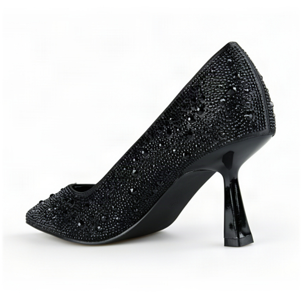 pantofi damă piele ecologică negru 0162993