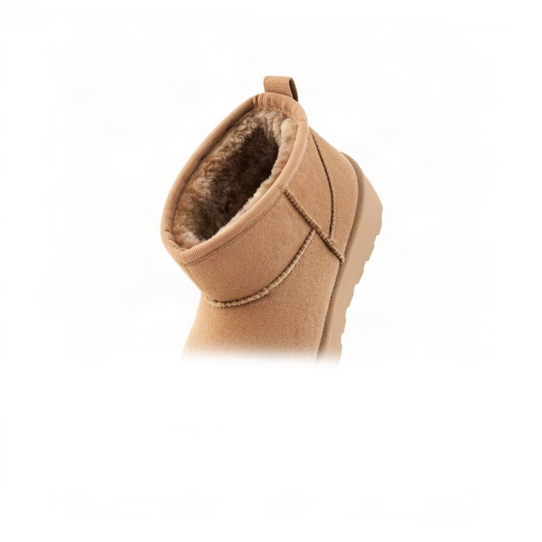 lady's boots textiles dark beige 0163365