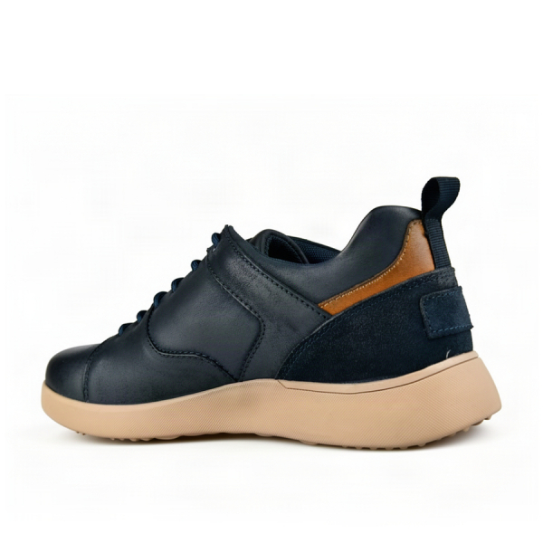 pantofi bărbați piele naturală albastru închis 0162963