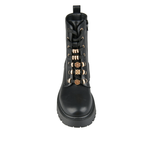 lady's boots synthetic leather black 0162512