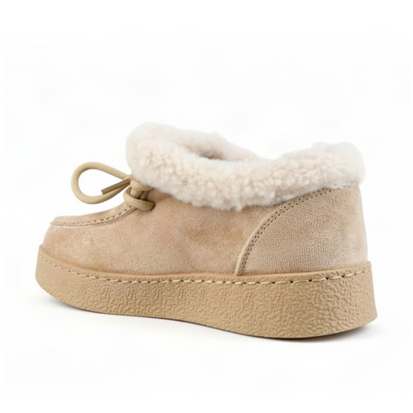 lady's shoes textiles beige 0162736