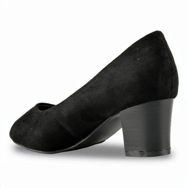 pantofi damă textil negru 0161827