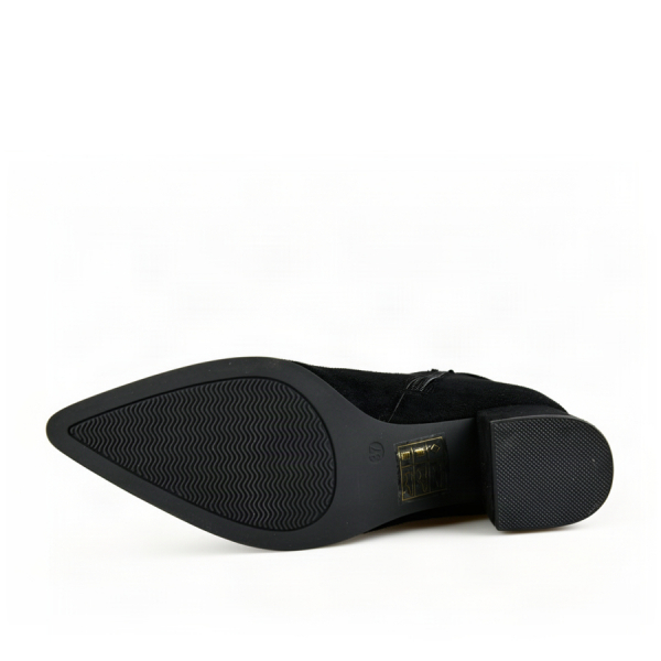 lady's boots textiles black 0162521