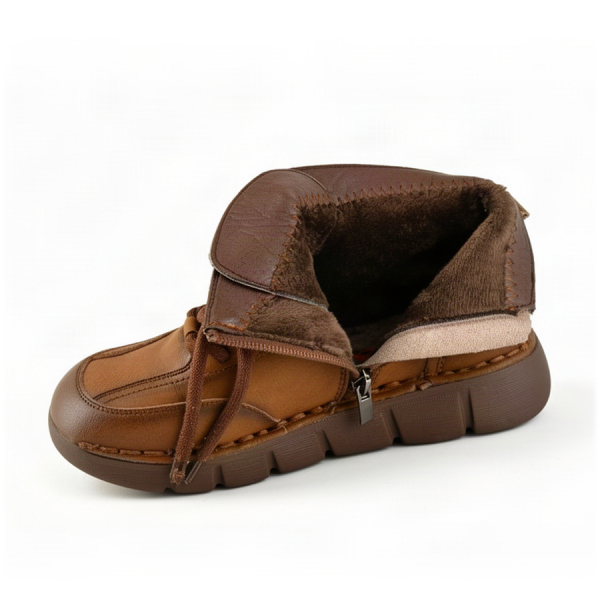 botine damă piele naturală maro 0162851