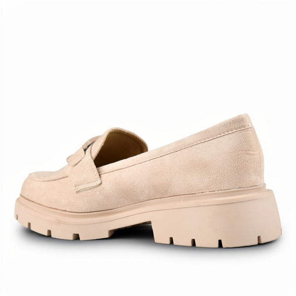 lady's shoes textiles beige 0160501
