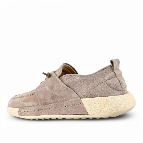 lady's shoes genuin leather grey 0161086