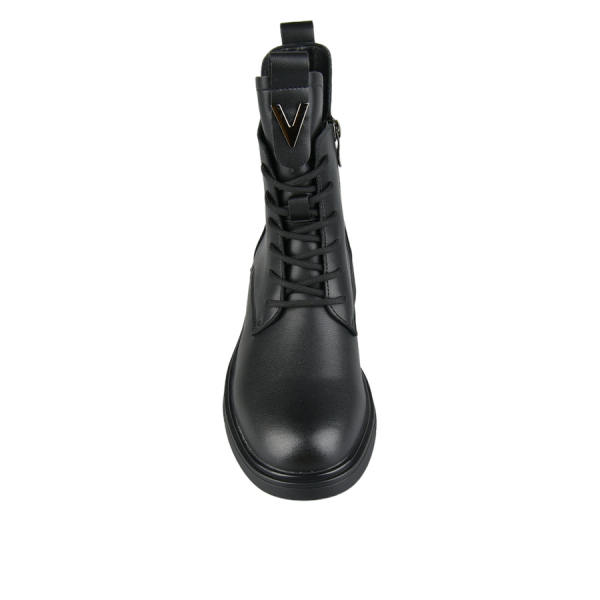 lady's boots genuin leather black 0162678
