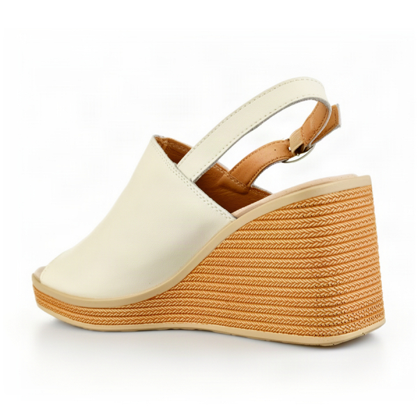 sandale damă piele naturală bej 0163743