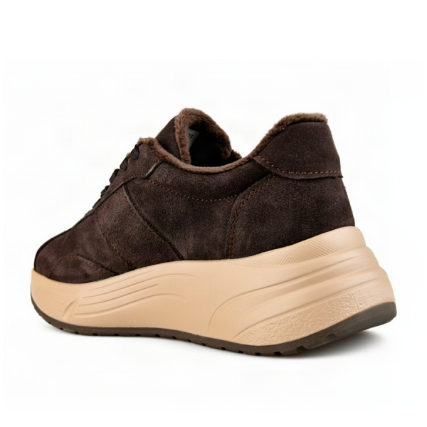 adidași damă piele naturală maro 0163324
