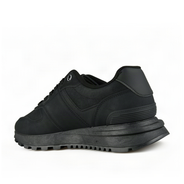 adidași bărbați piele ecologică negru 0162620