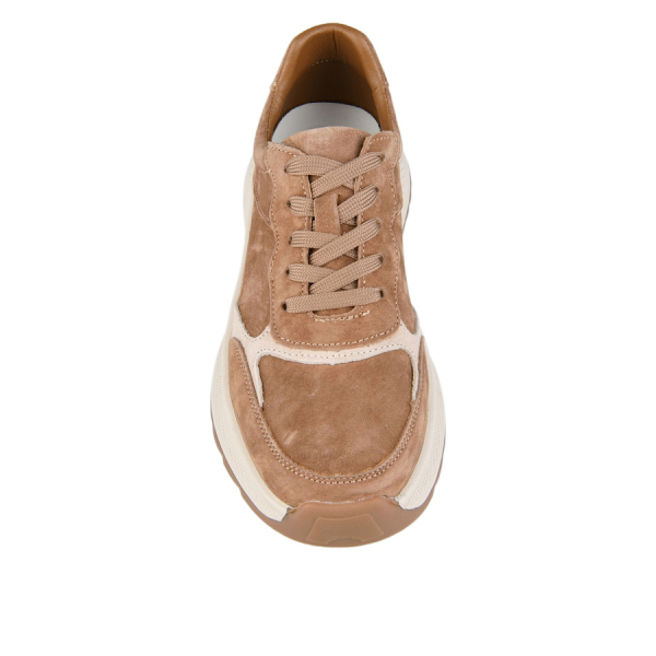 adidași damă piele naturală maro deschis 0163329