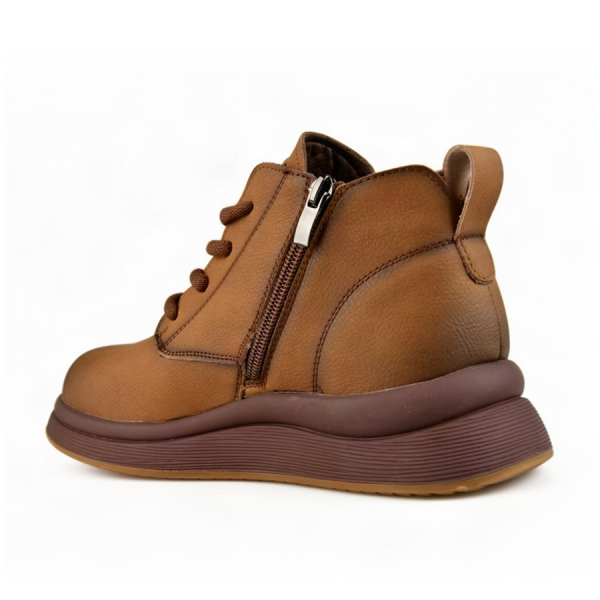 botine damă piele naturală maro 0162852