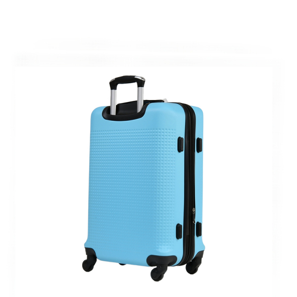 small suitcase ABS plastic blue 0163693