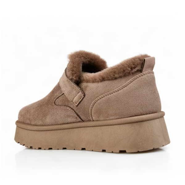 pantofi damă textil maro deschis 0162980