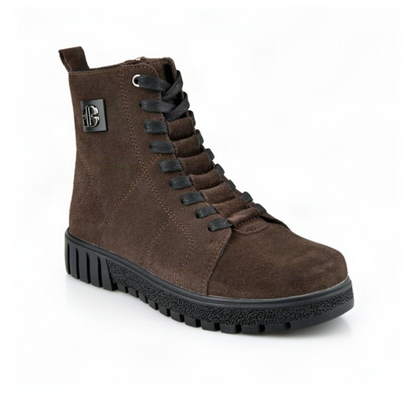 botine damă piele naturală maro 0163067