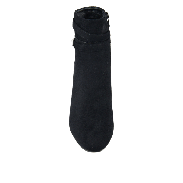 botine damă textil negru 0162433
