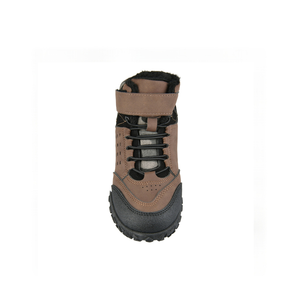 kids boots eco leather/textile brown 0163389