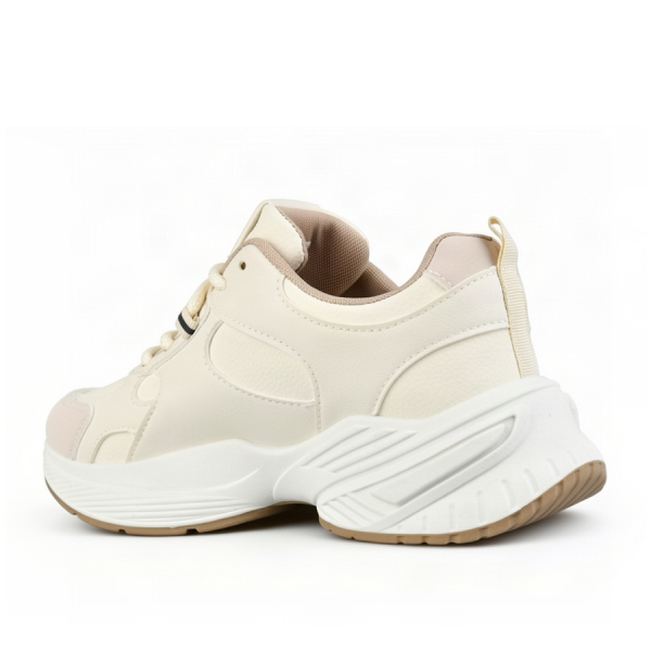 adidași damă piele ecologică bej 0163319
