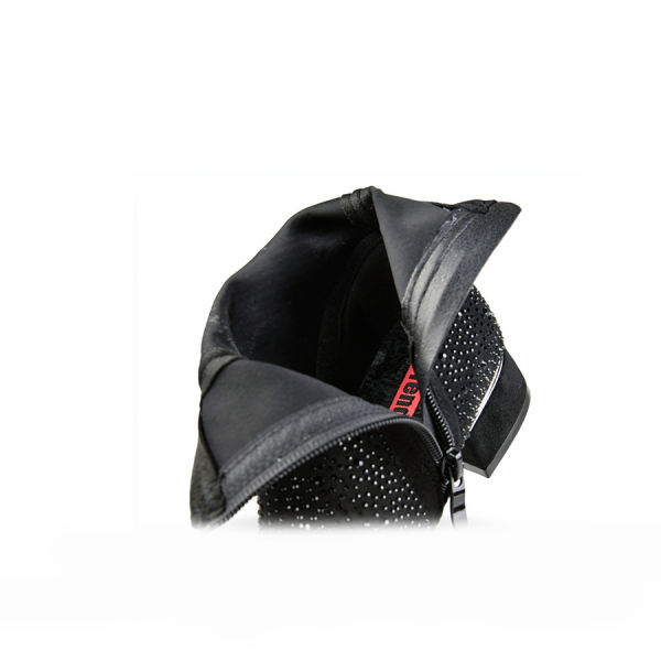 botine copii textil negru 0162532