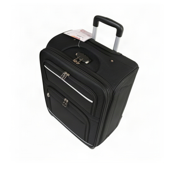medium suitcase textile black 0163724