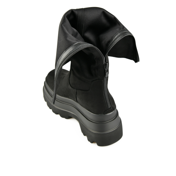 cizme damă textil negru 0162031