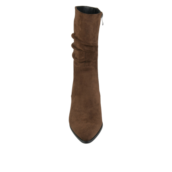 lady's boots textile brown 0162118