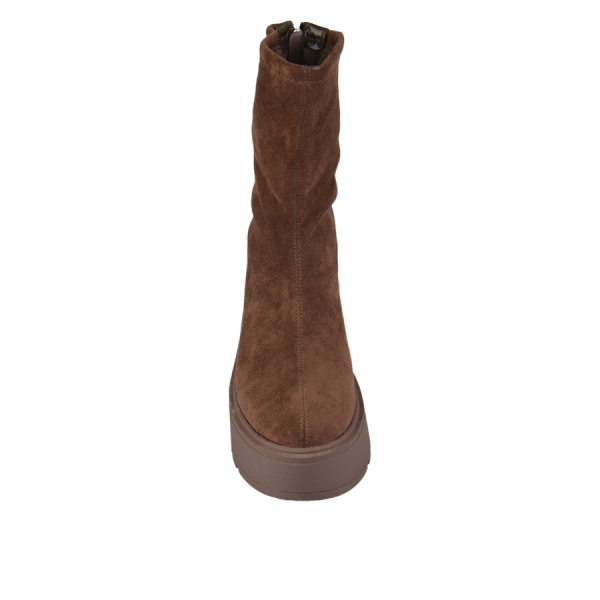 lady's boots textiles brown 0162794