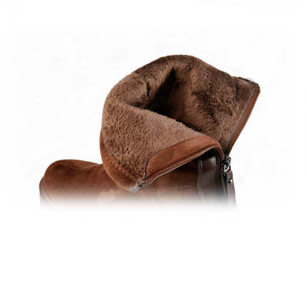 lady's boots textiles brown 0162794