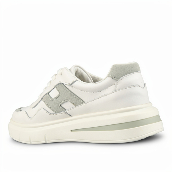 lady's shoes genuin leather white 0161639