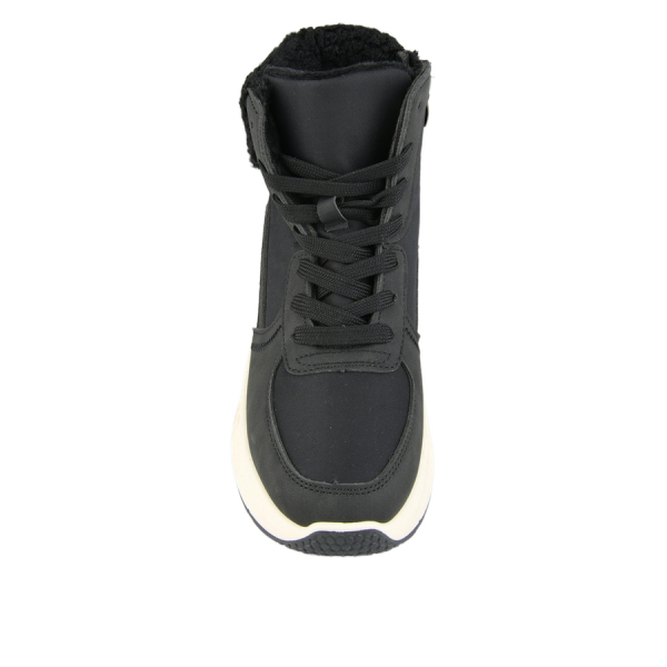 lady's boots eco leather/textile black 0162339