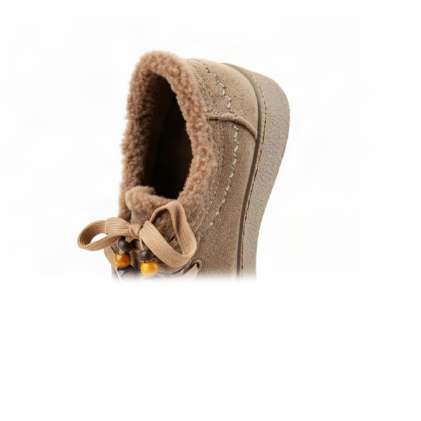 lady's shoes textiles light brown 0162733