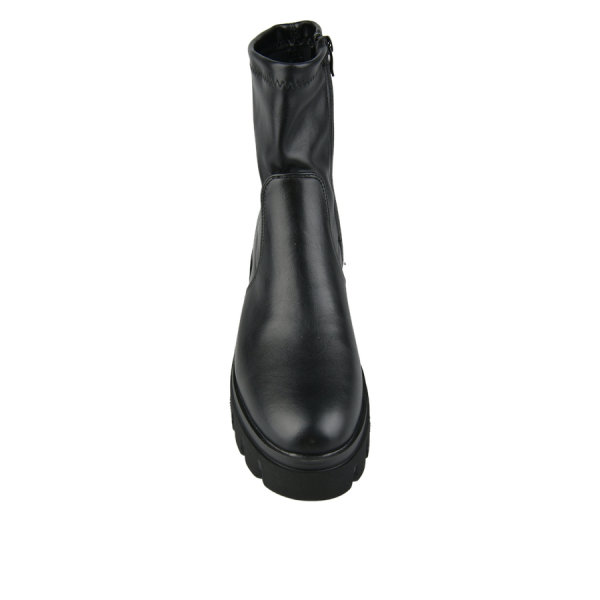 lady's boots synthetic leather black 0162460