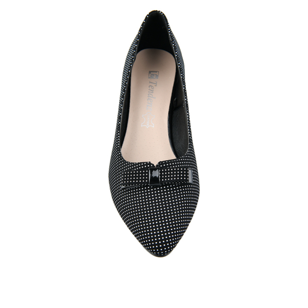 pantofi damă piele ecologică negru 0148434