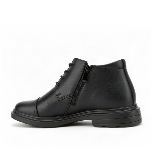 men's boots genuin leather black 0162973
