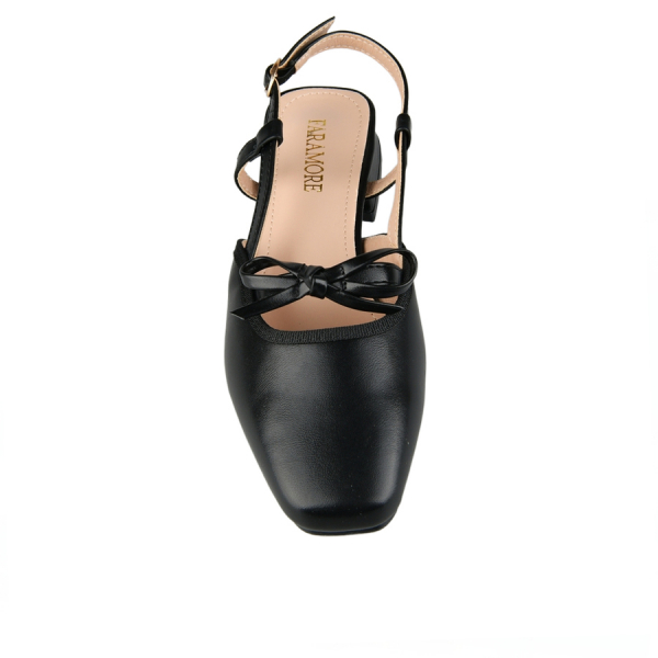 sandale damă piele ecologică negru 0164201