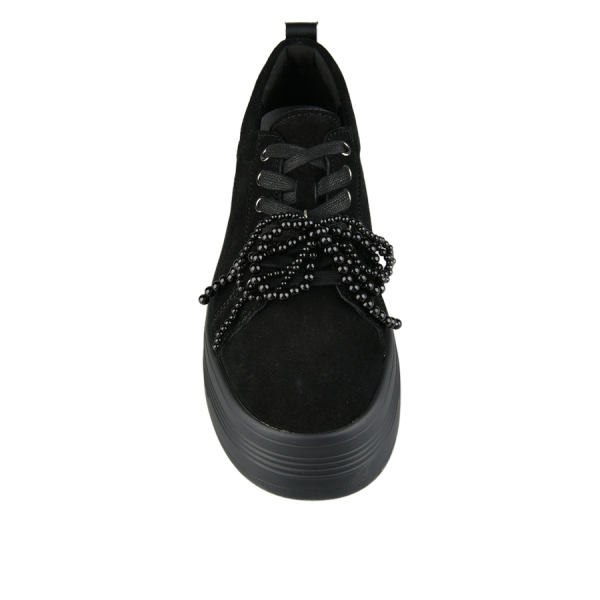 pantofi damă piele naturală negru 0163082