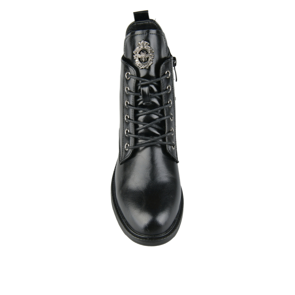 lady's boots synthetic leather black 0162820